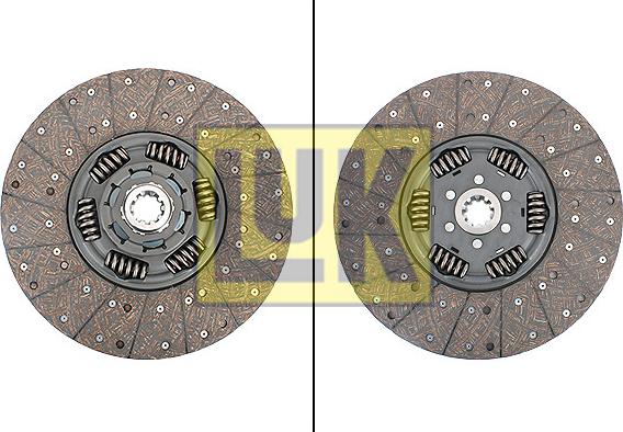 LUK 336 0049 10 - Clutch Disc www.parts5.com