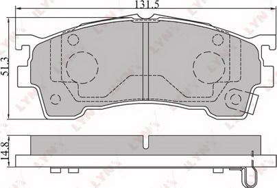 DJ Parts BP1085 - Тормозные колодки, дисковые, комплект www.parts5.com