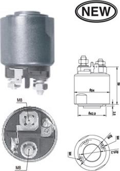 Magneti Marelli 940113050546 - Magnetlülitus,starter www.parts5.com