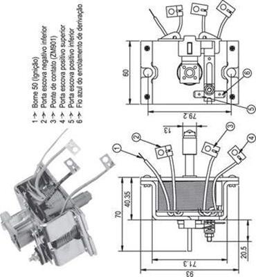 Magneti Marelli 940113050337 - Elektromagnetni prekidač, starter www.parts5.com