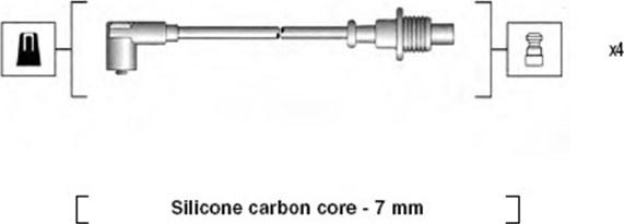 Magneti Marelli 941085150567 - Kit de câbles d'allumage www.parts5.com