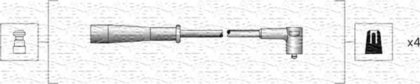 Magneti Marelli 941318111130 - Zestaw przewodów zapłonowych www.parts5.com