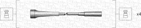 Magneti Marelli 941318111266 - Komplet vzigalnih vodnikov az svecke www.parts5.com