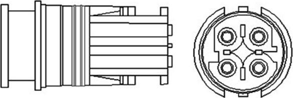 Magneti Marelli 466016355060 - Lambda Sensor parts5.com