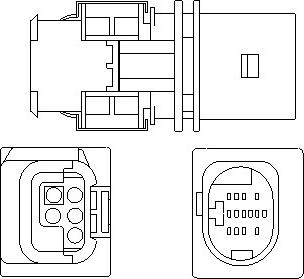 Magneti Marelli 466016355168 - Лямбда-зонд, датчик кислорода www.parts5.com