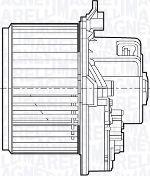 Magneti Marelli 069412649010 - Pulseur d'air habitacle www.parts5.com