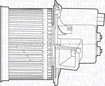 Magneti Marelli 069412652010 - Interior Blower www.parts5.com