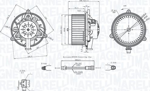 Magneti Marelli 069412742010 - Interior Blower www.parts5.com