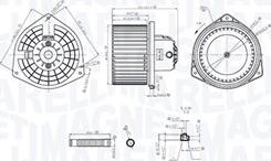 Magneti Marelli 069412765010 - Βεντιλατέρ εσωτερικού χώρου www.parts5.com