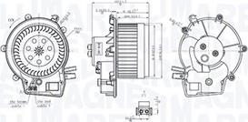 Magneti Marelli 069412763010 - Вентилатор вътрешно пространство www.parts5.com