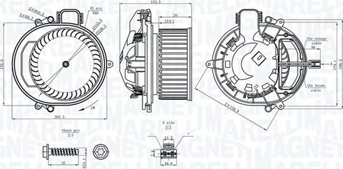 Magneti Marelli 069412722010 - Interior Blower www.parts5.com