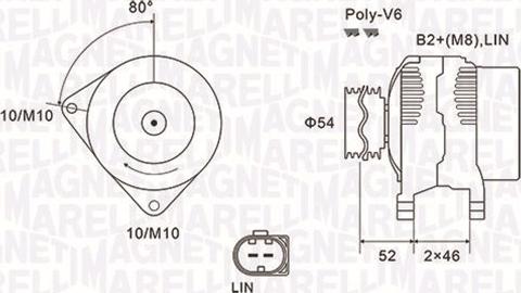 Magneti Marelli 063731970010 - Alternator www.parts5.com