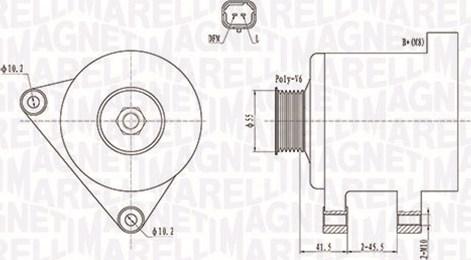 Magneti Marelli 063731741010 - Alternator www.parts5.com