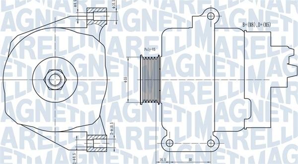 Magneti Marelli 063731766010 - Alternator www.parts5.com