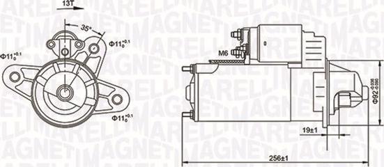 Magneti Marelli 063720977010 - Starter www.parts5.com