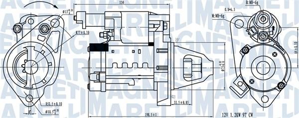 Magneti Marelli 063721642610 - Starter www.parts5.com