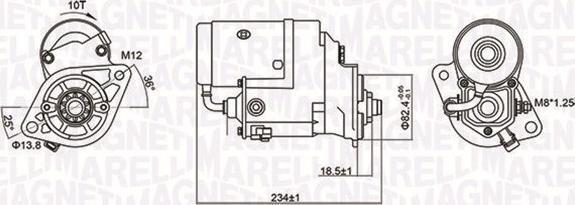 Magneti Marelli 063721154010 - Käynnistinmoottori www.parts5.com