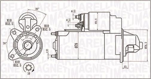 Magneti Marelli 063721396010 - Starter www.parts5.com