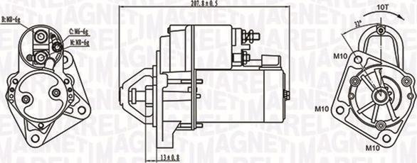 Magneti Marelli 063721289010 - Starter www.parts5.com