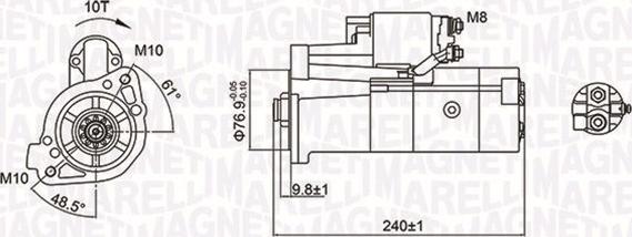 Magneti Marelli 063721221010 - Startér www.parts5.com