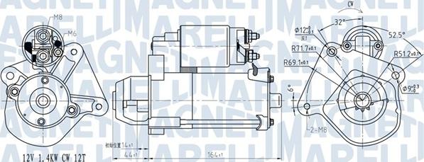 Magneti Marelli 063721275010 - Önindító www.parts5.com