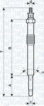 Magneti Marelli 062900049304 - Προθερμαντήρας www.parts5.com