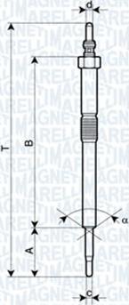 Magneti Marelli 062900082304 - Glow Plug parts5.com