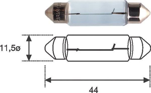 Magneti Marelli 009461200000 - Zarnica, osvetlitev registrske tablice www.parts5.com