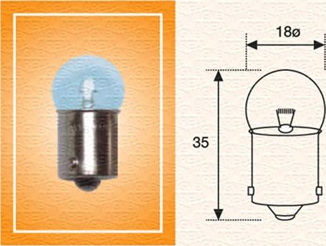 Magneti Marelli 004009100000 - Bulb, licence plate light www.parts5.com