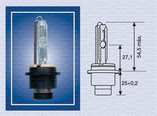 Magneti Marelli 002541100000 - Lámpara, faro de carretera www.parts5.com