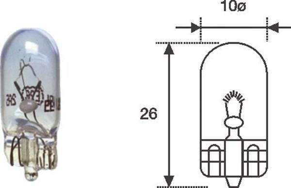 Magneti Marelli 002051900000 - Bulb, indicator parts5.com