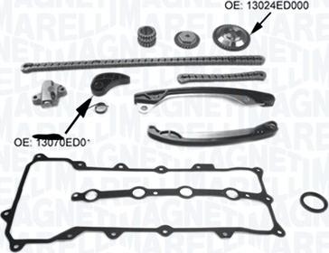 Magneti Marelli 341500001290 - Timing Chain Kit parts5.com