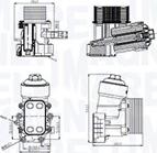 Magneti Marelli 350300003400 - Маслен радиатор, двигателно масло www.parts5.com