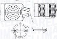 Magneti Marelli 350300003200 - Moottoriöljyn jäähdytin www.parts5.com