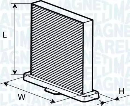 Magneti Marelli 350203065090 - Filter, Innenraumluft www.parts5.com