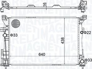 Magneti Marelli 350213158600 - Motor su radyatörü www.parts5.com