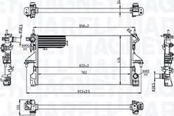 Magneti Marelli 350213216700 - Radiaator,mootorijahutus www.parts5.com