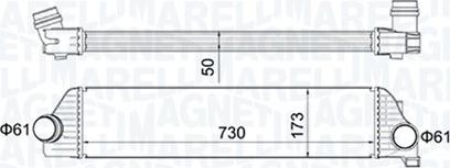 Magneti Marelli 351319205410 - Välijäähdytin www.parts5.com