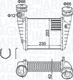 Magneti Marelli 351319205190 - Kompressoriõhu radiaator www.parts5.com