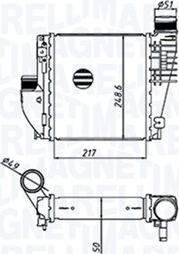 Magneti Marelli 351319205330 - Intercooler, charger www.parts5.com