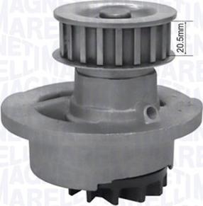 Magneti Marelli 352316170845 - Αντλία νερού www.parts5.com