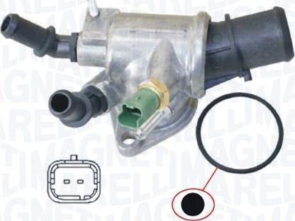 Magneti Marelli 352317100440 - Thermostat, coolant parts5.com