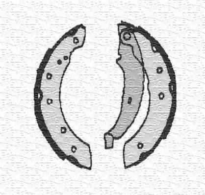 BOSCH 0 986 487 816 - Brake Shoe Set www.parts5.com