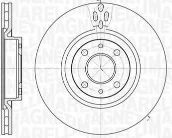 HELLA PAGID 8DD 355 102-391 - Disco de freno www.parts5.com