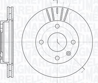 FORD 1O196O4 - Тормозной диск www.parts5.com