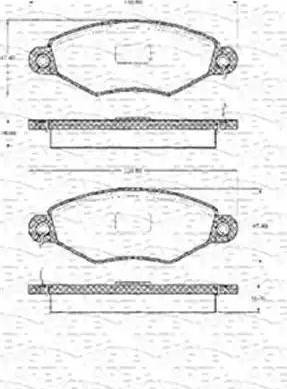 Delphi LP1111 - Brake Pad Set, disc brake www.parts5.com