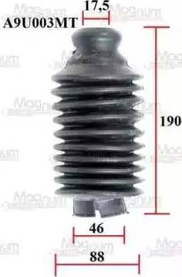 Magnum Technology A9U003 - Protective Cap / Bellow, shock absorber www.parts5.com