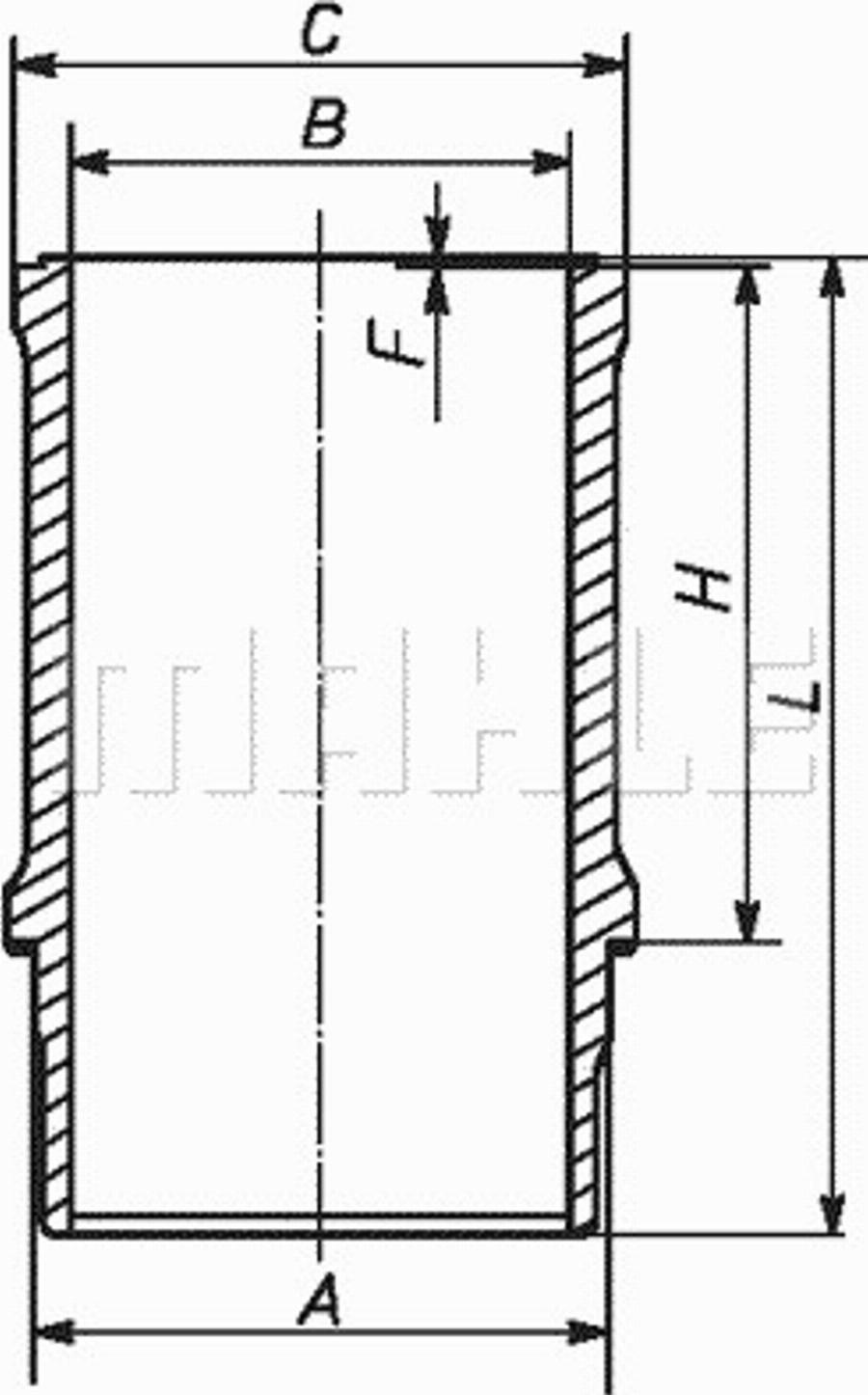 MAHLE 039 WN 24 - Bat www.parts5.com