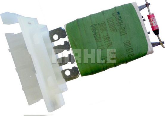 MAHLE ABR 113 000S - Resistor, interior blower www.parts5.com