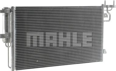 MAHLE AC 103 000P - Condenser, air conditioning www.parts5.com